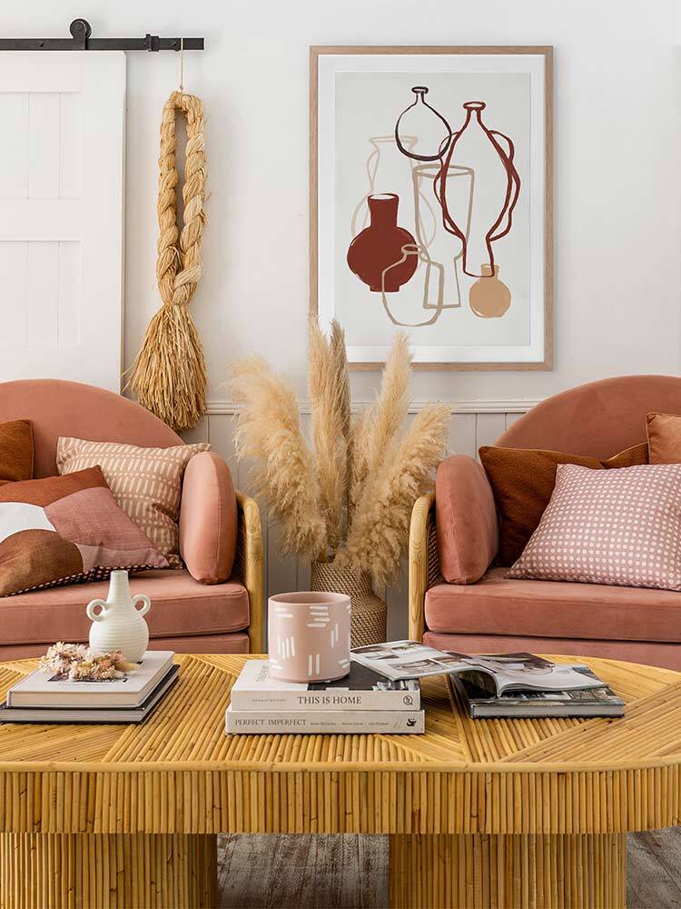 Open Air Market III Framed Art Print | Lifestyle