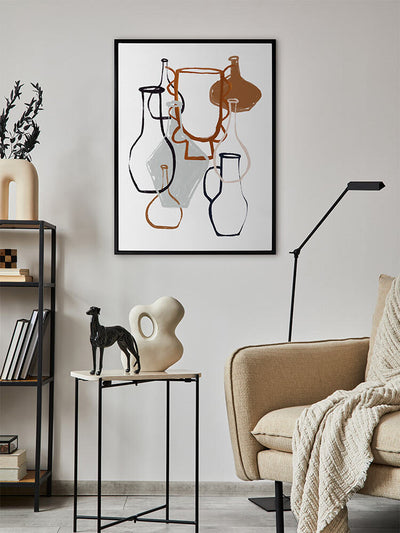 Open Air Market IV Canvas Art Print  | Lifestyle