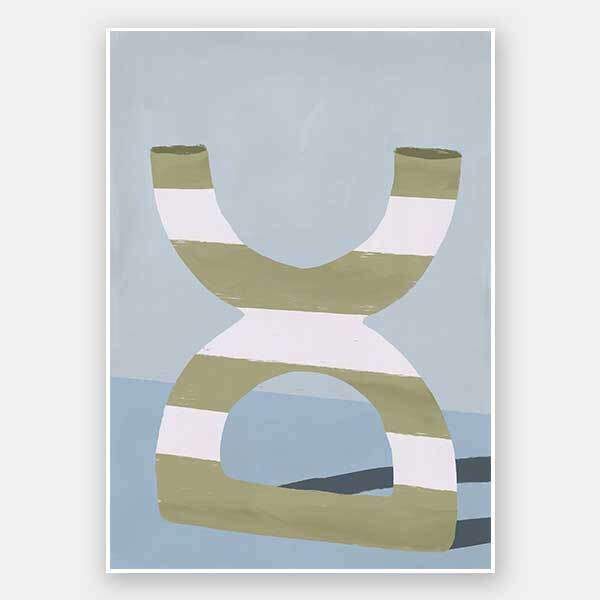 Curves II Unframed Art Print