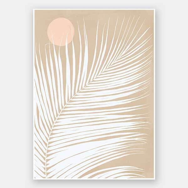 Under the Moonlight I Sand Unframed Art Print