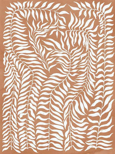 Vineyard Bronze Canvas Art Print