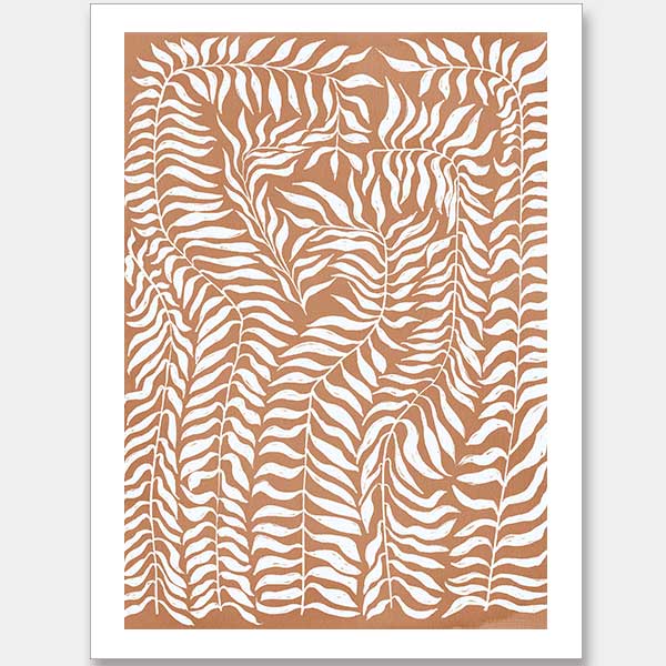 Vineyard Bronze Unframed Art Print