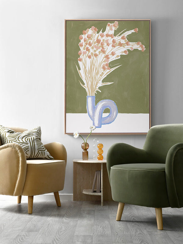 Villa Bloom II Canvas Art Print | Lifestyle