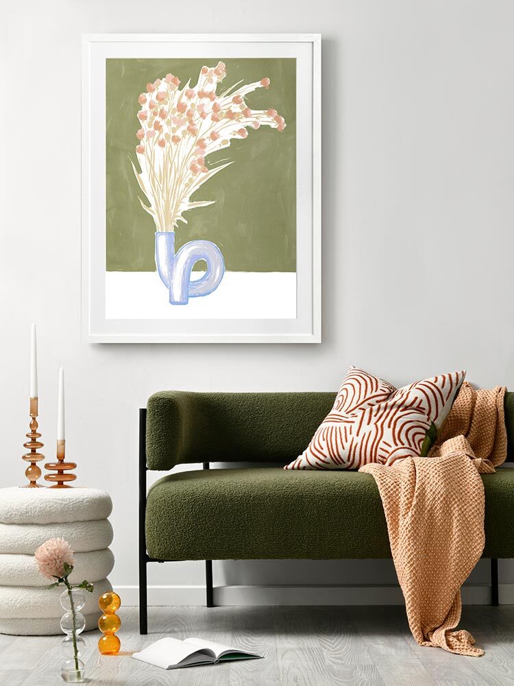 Villa Bloom II Framed Art Print