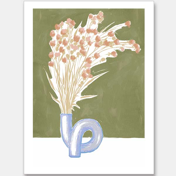 Villa Bloom II Unframed Art Print