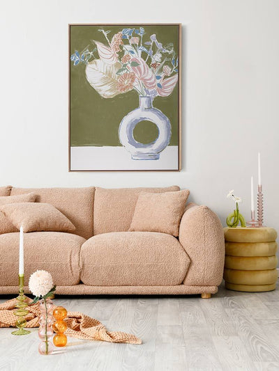 Villa Bloom I Canvas Art Print | Lifestyle