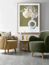 Villa Bloom I Framed Art Print | Lifestyle