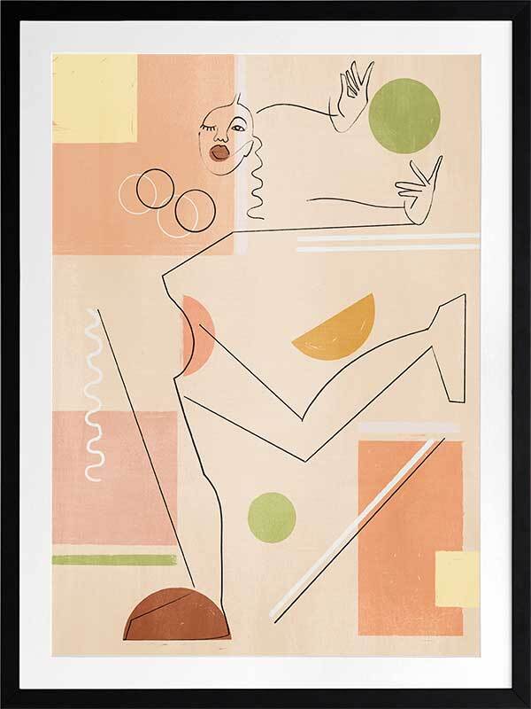 Dancer Framed Art Print