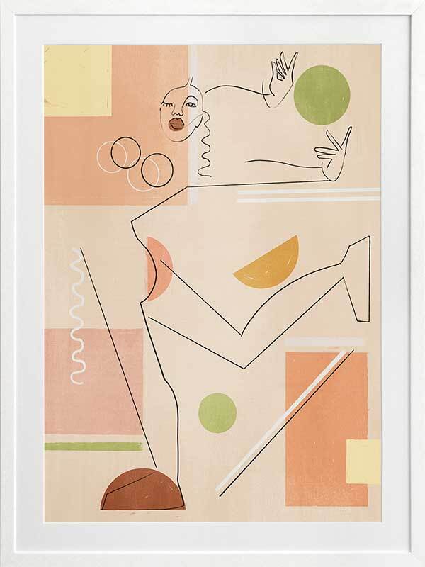 Dancer Framed Art Print