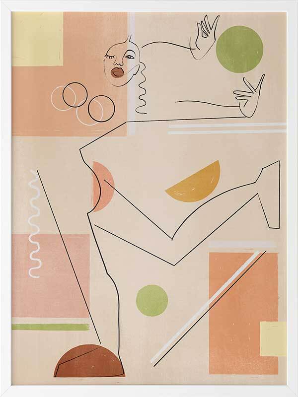 Dancer Framed Art Print