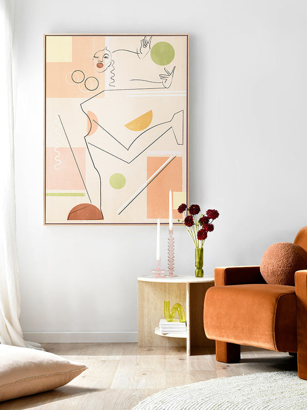 Dancer Canvas Art Print | Lifestyle