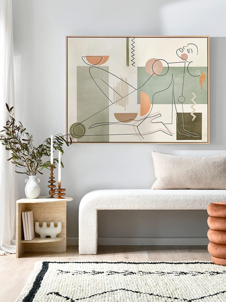 Relever Canvas Art Print | Lifestyle
