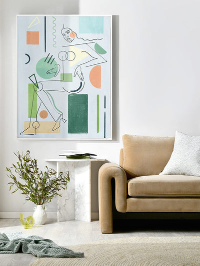 La Dame Canvas Art Print | Lifestyle