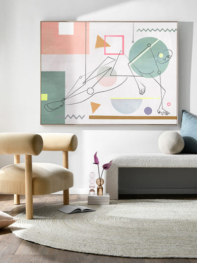 Tomber Canvas Art Print | Lifestyle