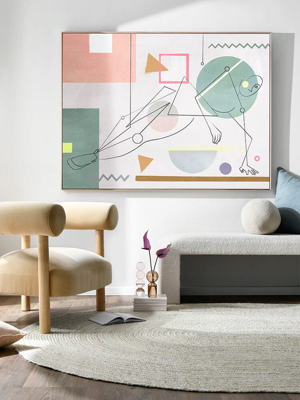 Tomber Canvas Art Print | Lifestyle