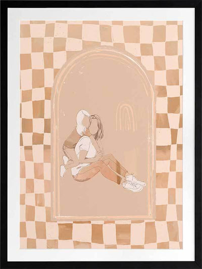 Growing Up Framed Art Print