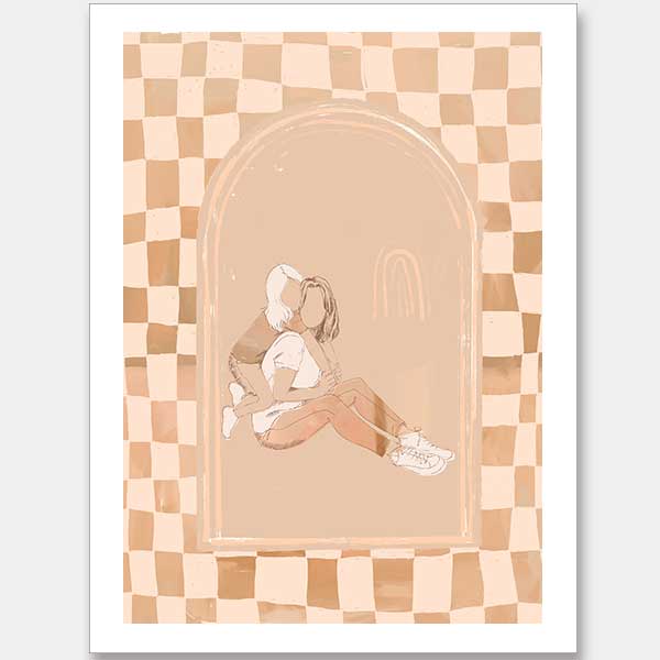 Growing Up Unframed Art Print