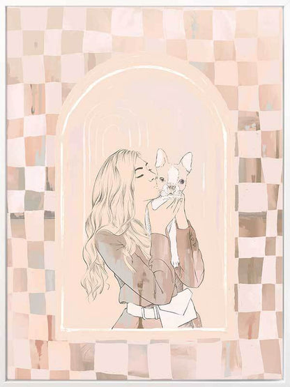 Kisses Canvas Art Print