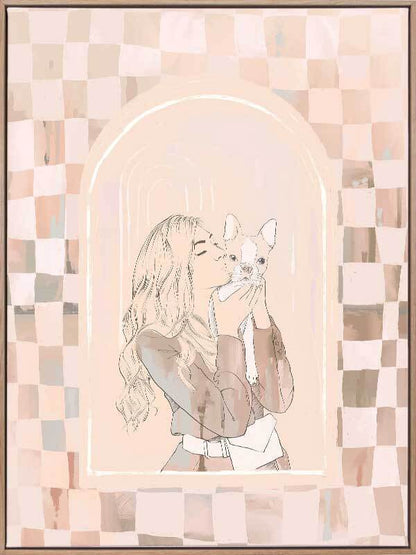 Kisses Canvas Art Print