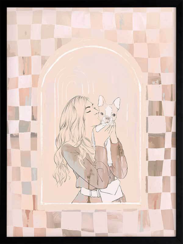 Kisses Framed Art Print