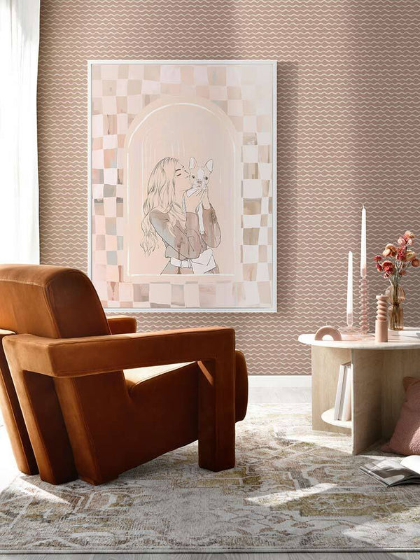 Kisses Canvas Art Print | Lifestyle