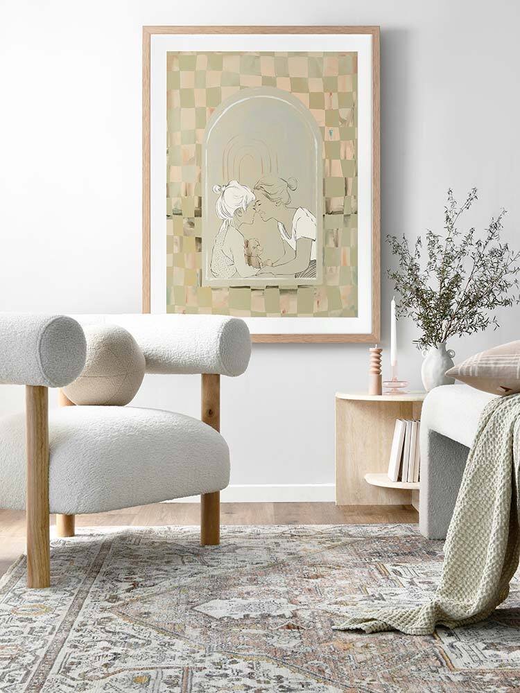 Memories Framed Art Print | Lifestyle