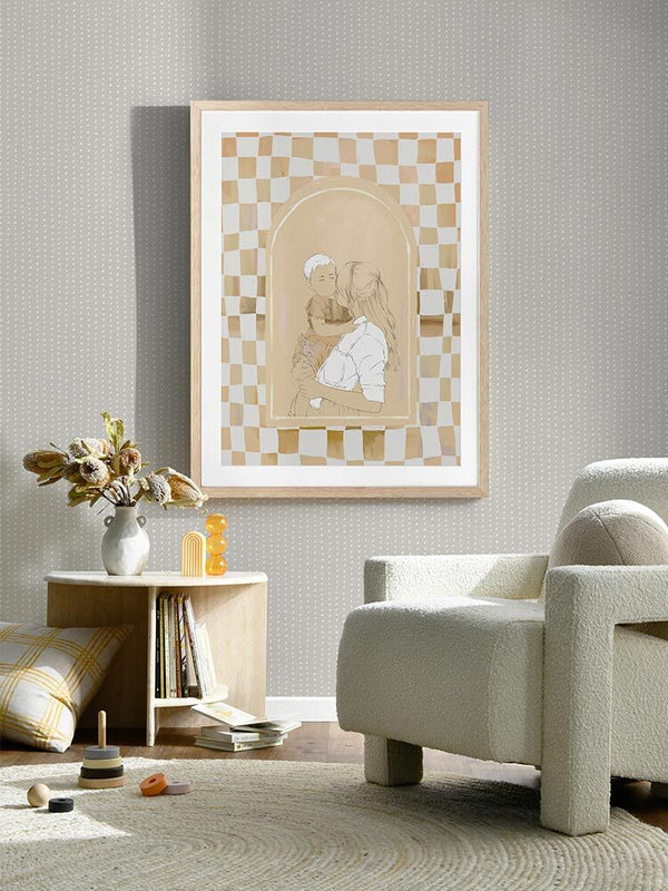 Catch Up Framed Art Print | Lifestyle