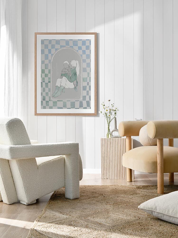 Adore You Framed Art Print | Lifestyle