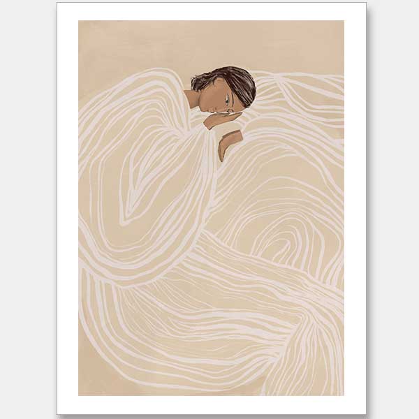 Delilah Dancing Unframed Art Print