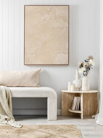 Sandstorm Clay Canvas Art Print | Lifestyle