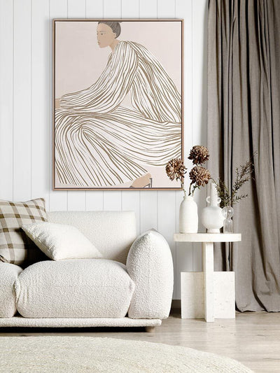 Delilah Dazzling Canvas Art Print | Lifestyle