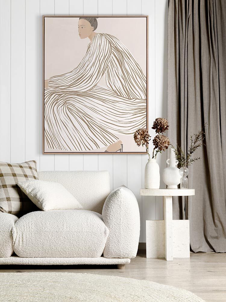 Delilah Dazzling Canvas Art Print | Lifestyle