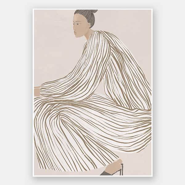 Delilah Dazzling Unframed Art Print