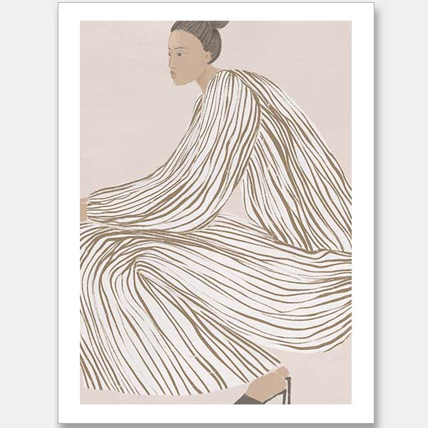 Delilah Dazzling Unframed Art Print