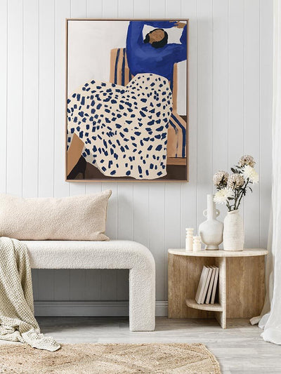 Delilah Daydreaming Canvas Art Print | Lifestyle