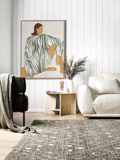 Delilah Daring Canvas Art Print | Lifestyle