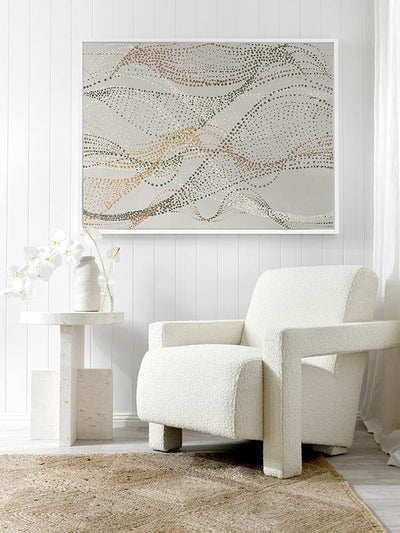 Fluid Canvas Art Print | Lifestyle
