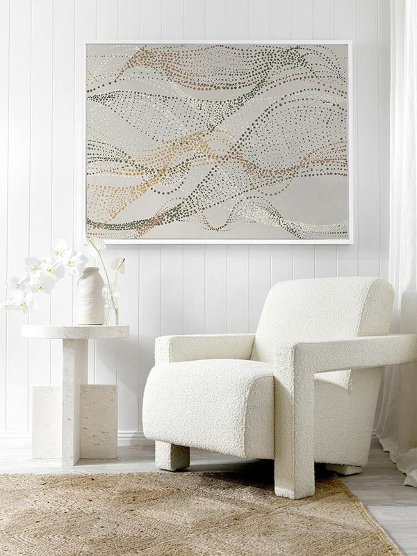 Fluid Canvas Art Print | Lifestyle