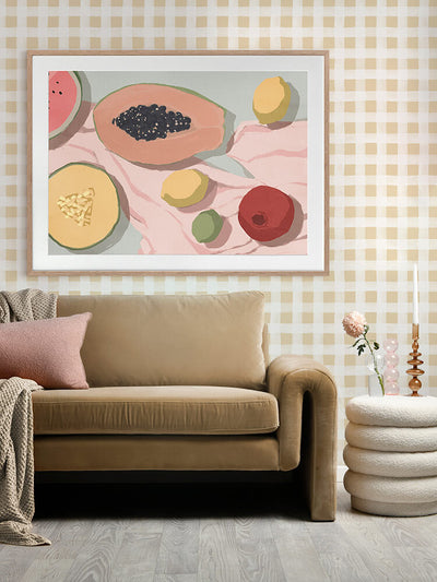 Fiesta dulce Framed Art Print | Lifestyle