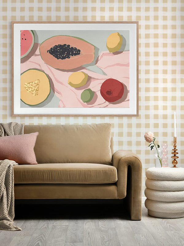 Fiesta dulce Framed Art Print | Lifestyle
