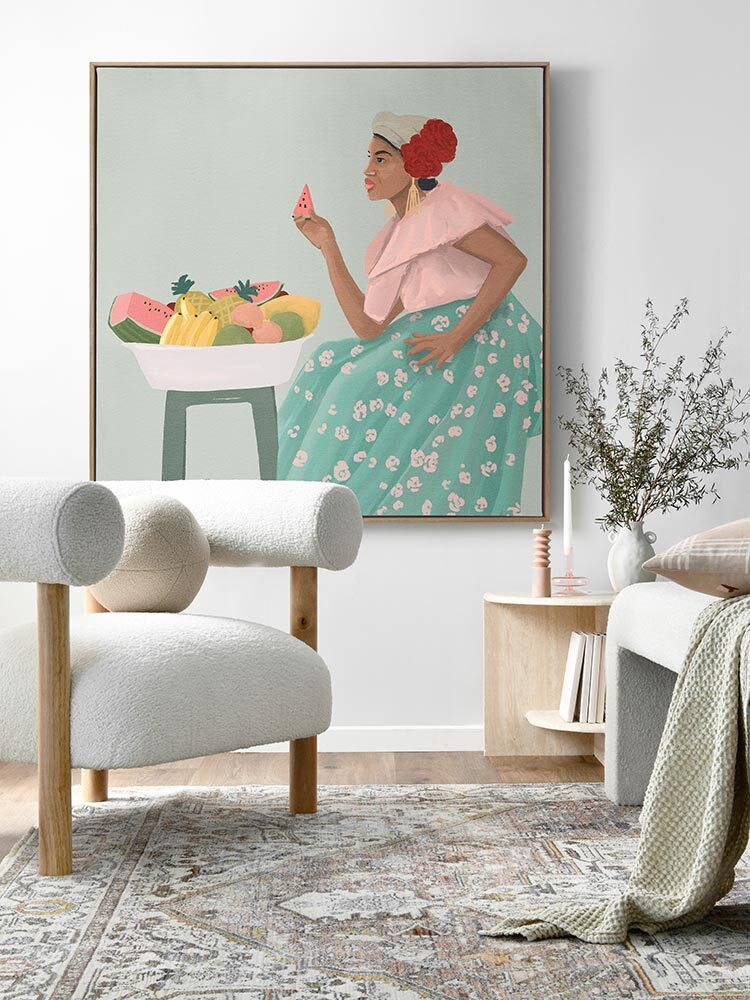 Vida dulce Canvas Art Print