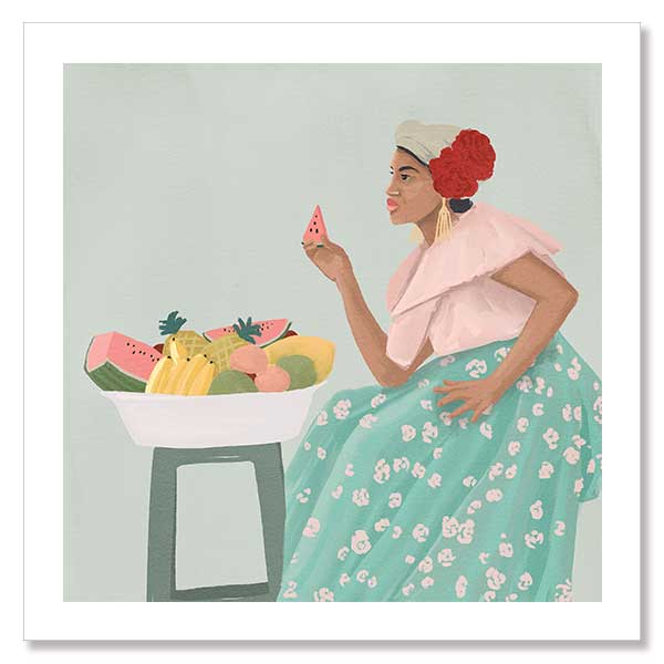 Vida dulce Unframed Art Print