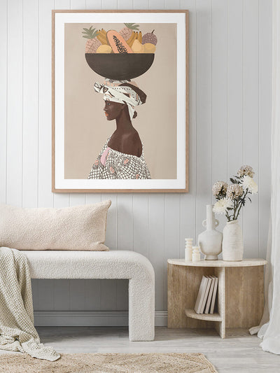 Fuerza Framed Art Print | Lifestyle