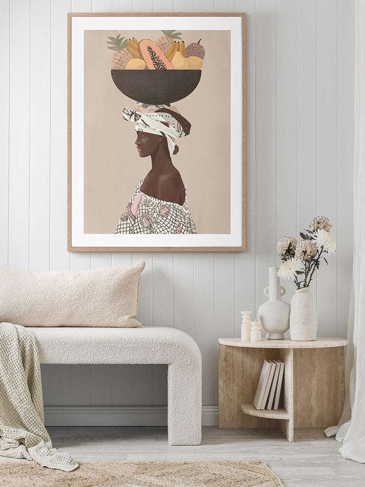 Fuerza Framed Art Print | Lifestyle