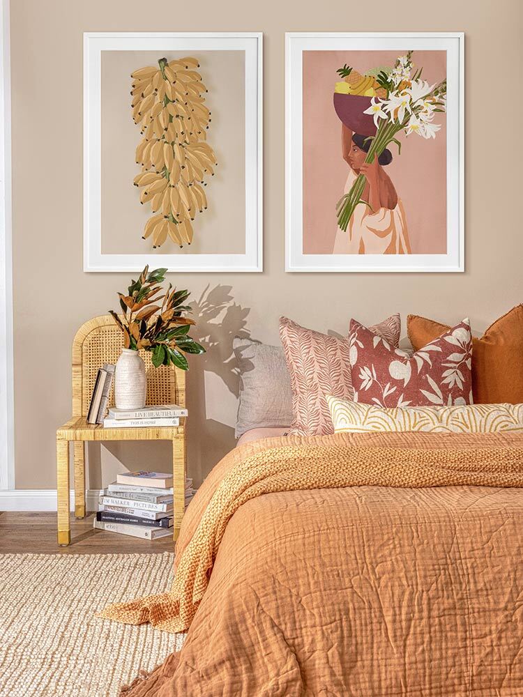 Mercado del sol Framed Art Print | Lifestyle