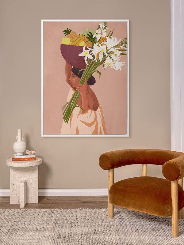 Mercado del sol Canvas Art Print | Lifestyle