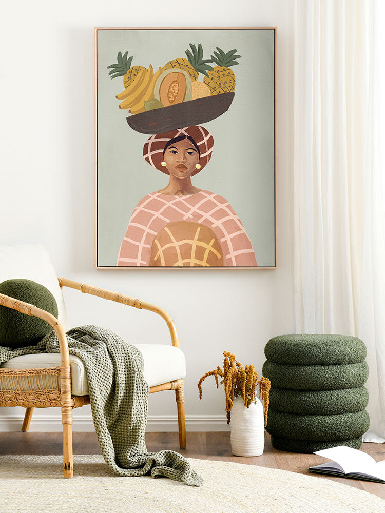 Alma de verano Canvas Art Print