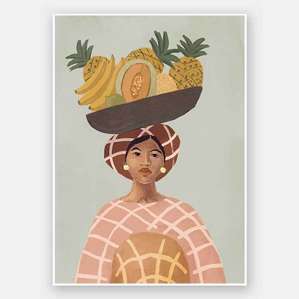 Alma de verano Unframed Art Print