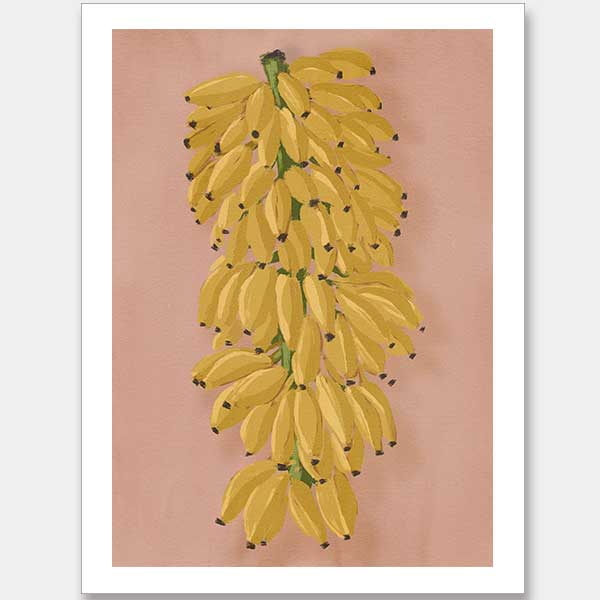 Platano I Pink Unframed Art Print