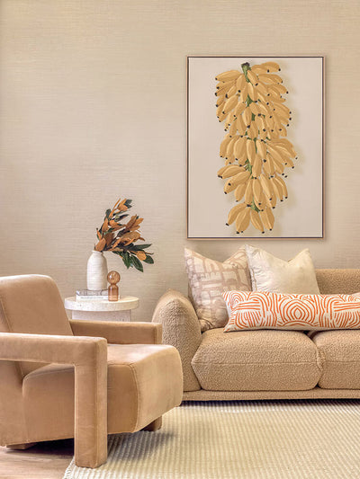 Platano I Clay Canvas Art Print | Lifestyle